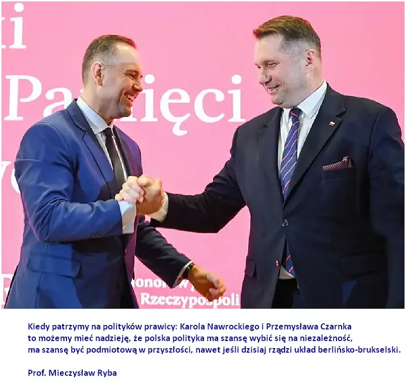 Fot. PAP - Adam Warzawa Nawrocki-Czarnek - Nadzieja Polaków